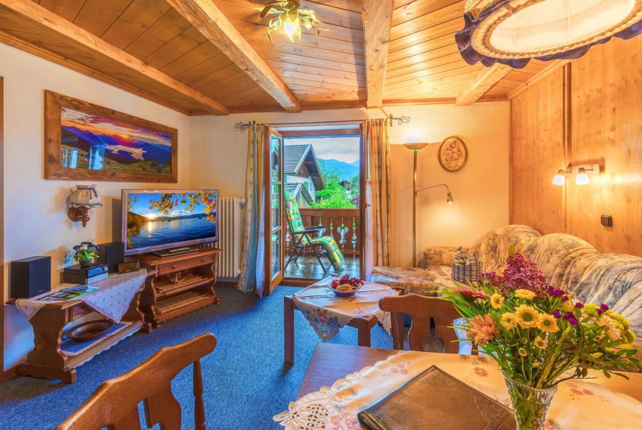 Ferienwohnung Feriendomizil St. Ulrich Krün Exterior foto